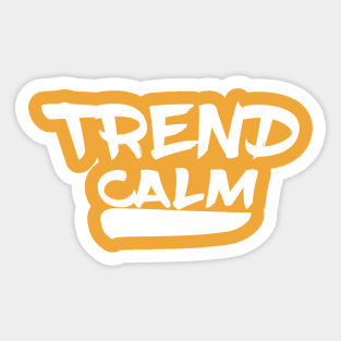 Trend calm Sticker